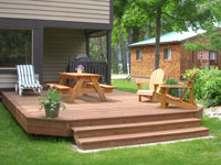 Maple Backyard Deck